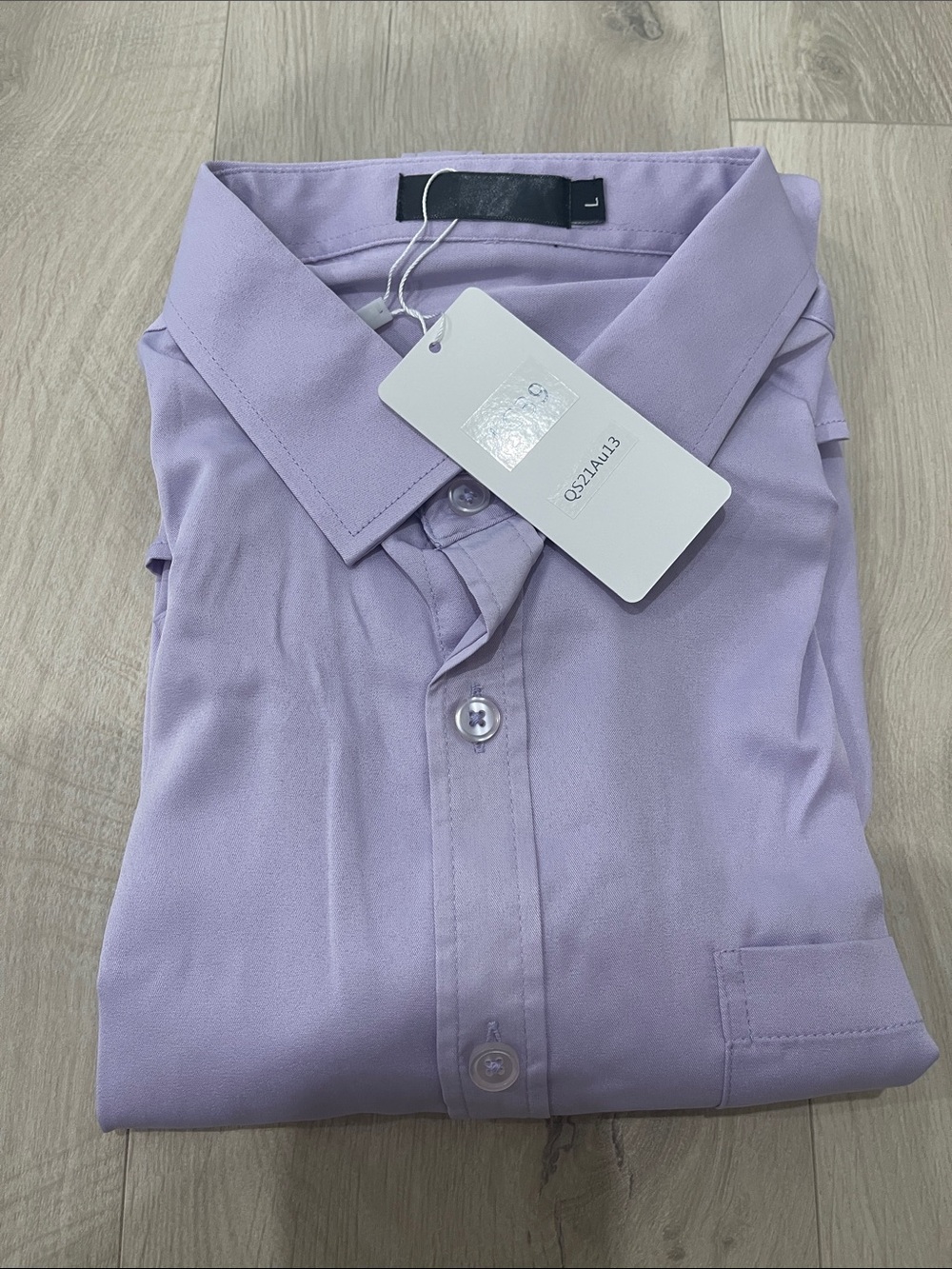 Roma Light Lavender Men's Dress Shirt